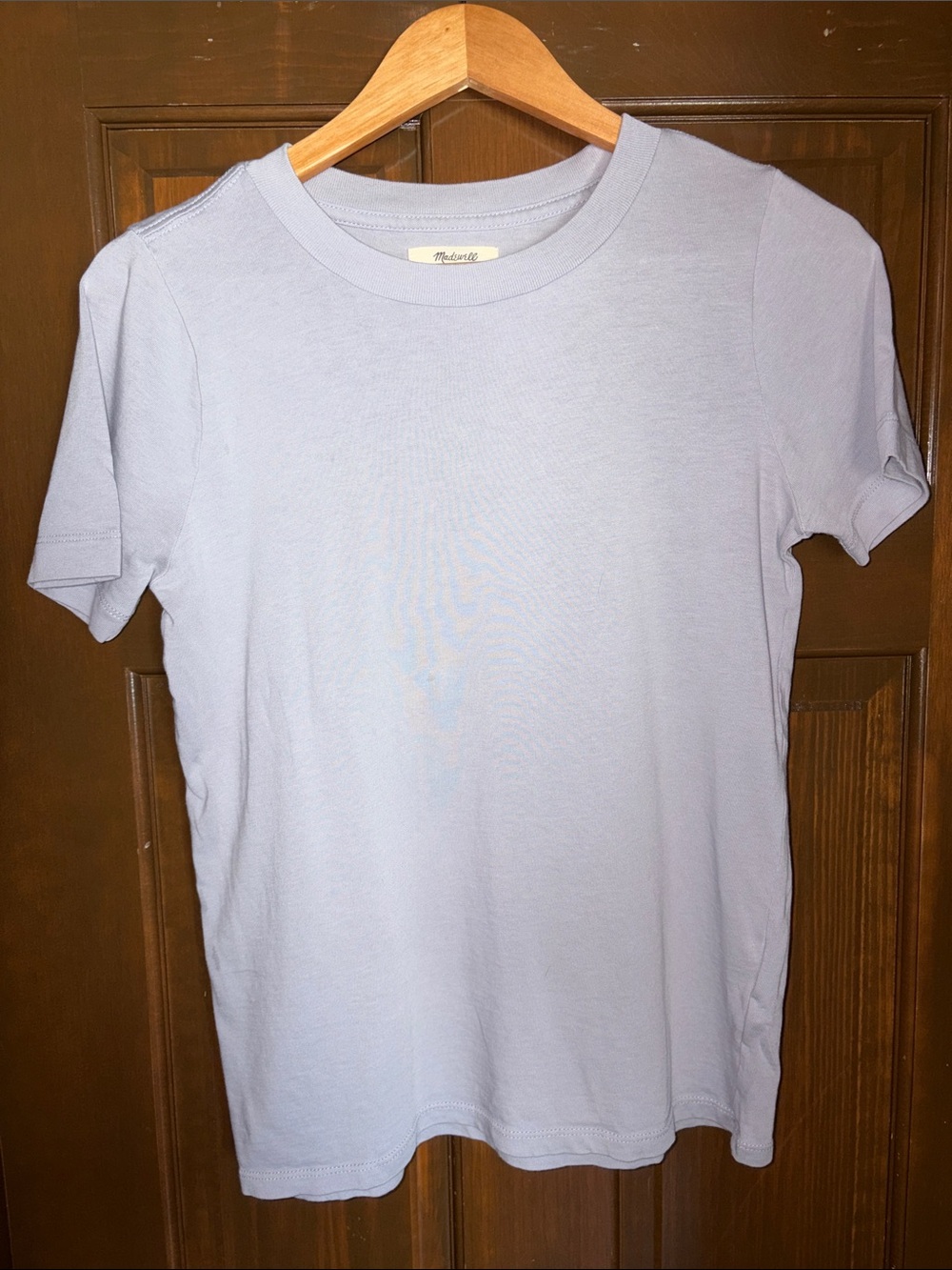 Madewell Gray Short Sleeve Crew Tee